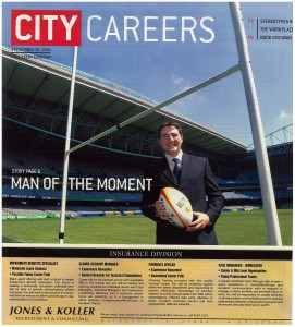 City Careers - Man of the moment     